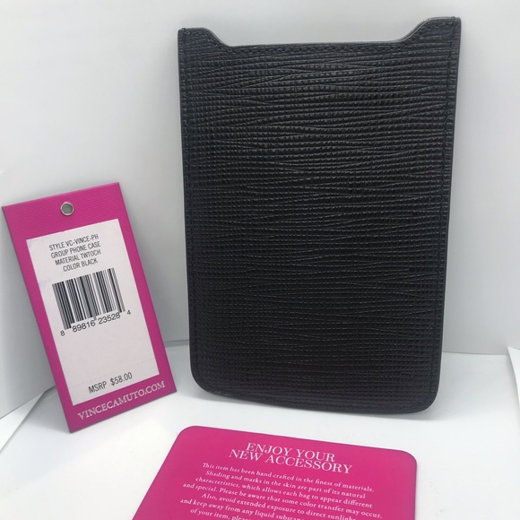 New Vince Camuto Phone Case Black - Picture 6 of 11